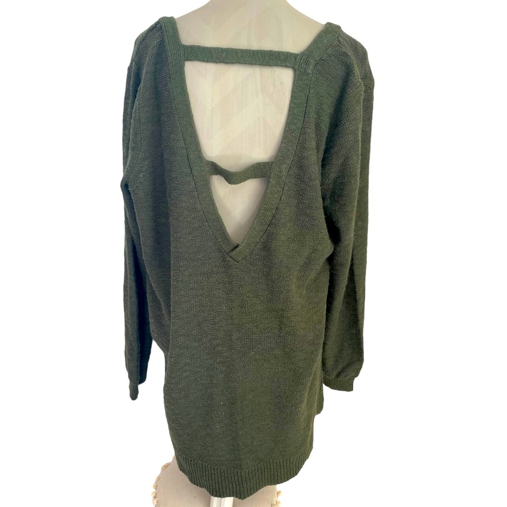 Torrid Pullover Sweater Forest Green Size 2